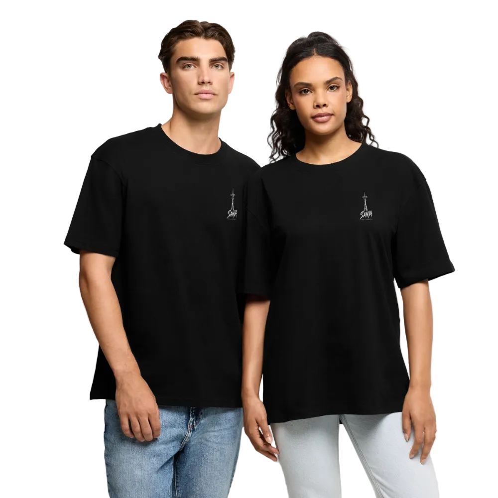 Sanja · T-Shirt - Schwarz
