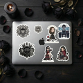 Dark Hearts Society Stickerbogen No. 1 · A Tribute to the Darlings [limitiert] - Dark Romance Merch & Bookish Geschenke - Dark Hearts Society