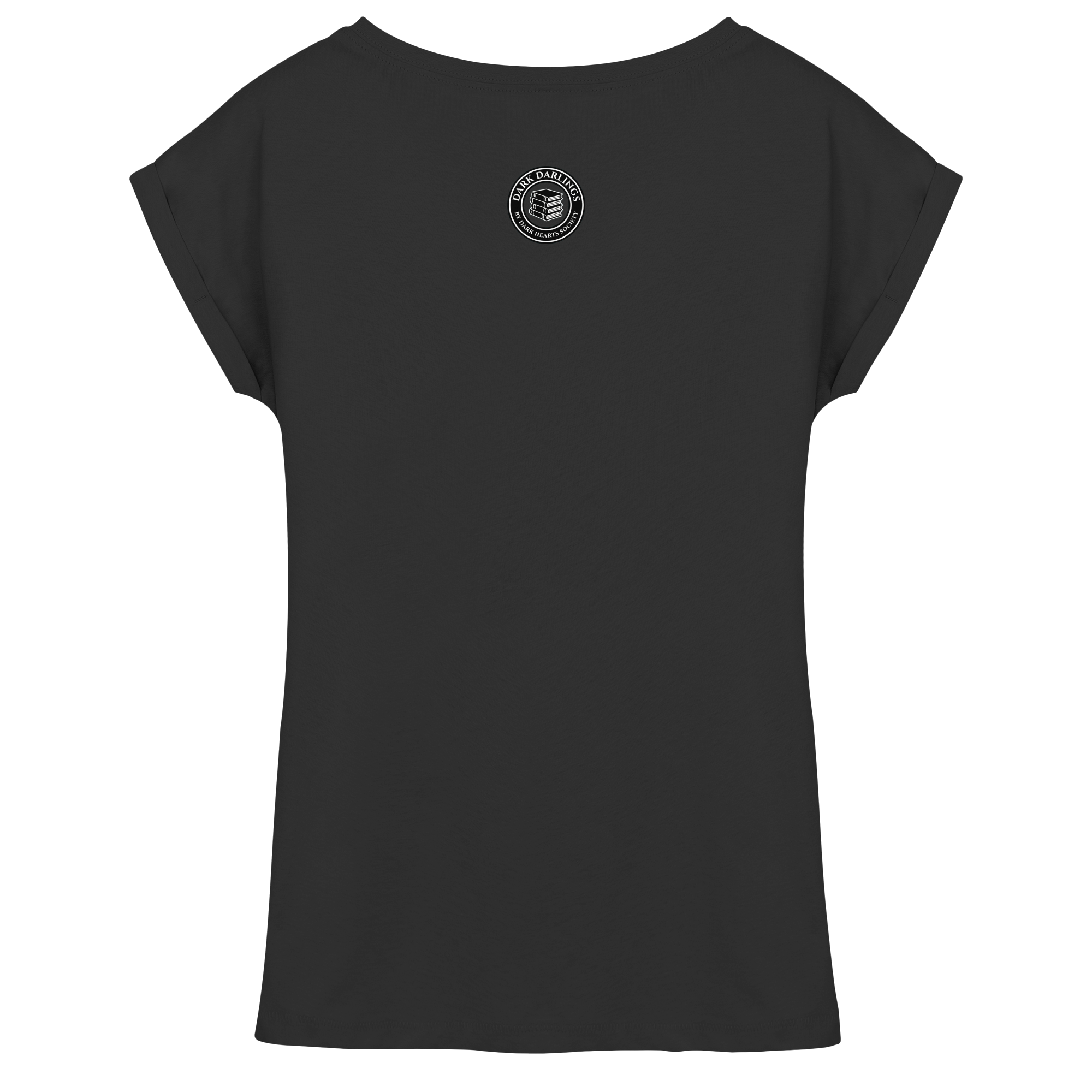 Dark Hearts Society · Dark Darlings · Luna - Extended Shoulder T-Shirt - Dark Romance Merch & Bookish Geschenke - Dark Hearts Society