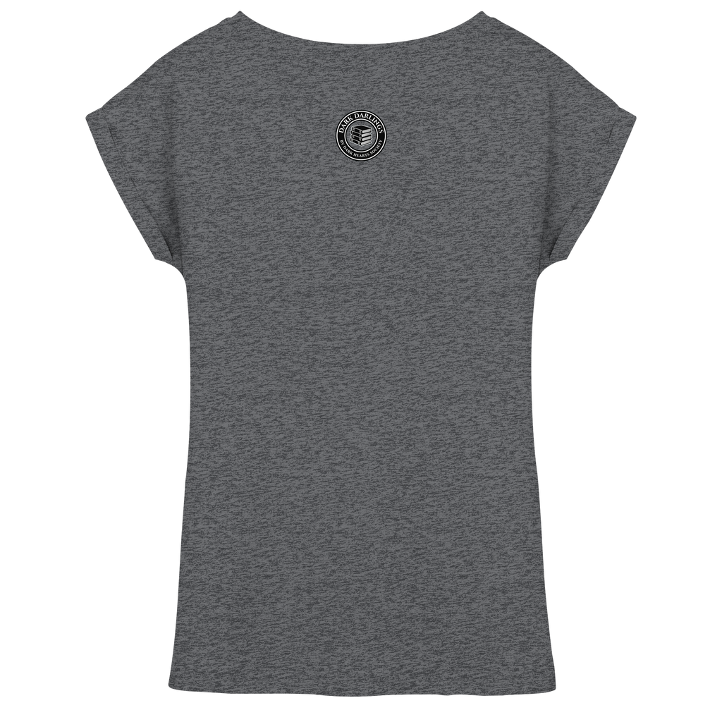 Dark Hearts Society · Dark Darlings · Juna - Extended Shoulder T-Shirt - Dark Romance Merch & Bookish Geschenke - Dark Hearts Society