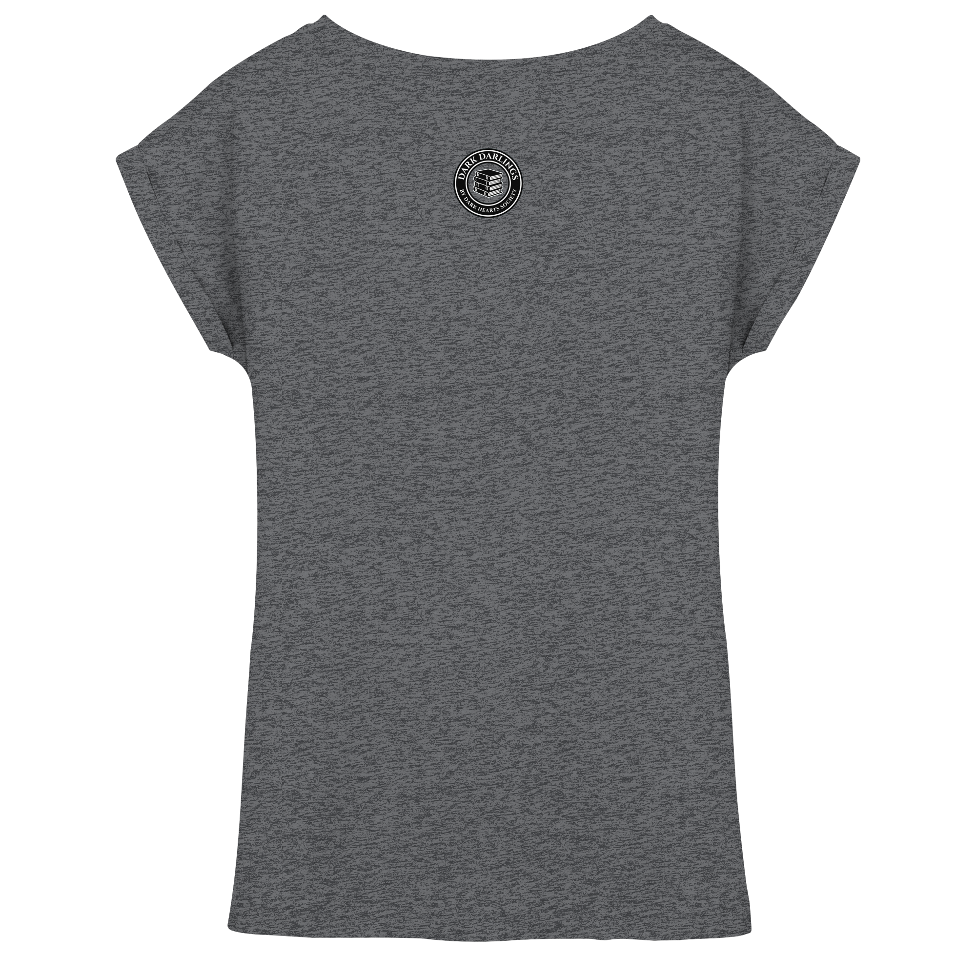 Dark Hearts Society · Dark Darlings · Katha - Extended Shoulder T-Shirt - Dark Romance Merch & Bookish Geschenke - Dark Hearts Society