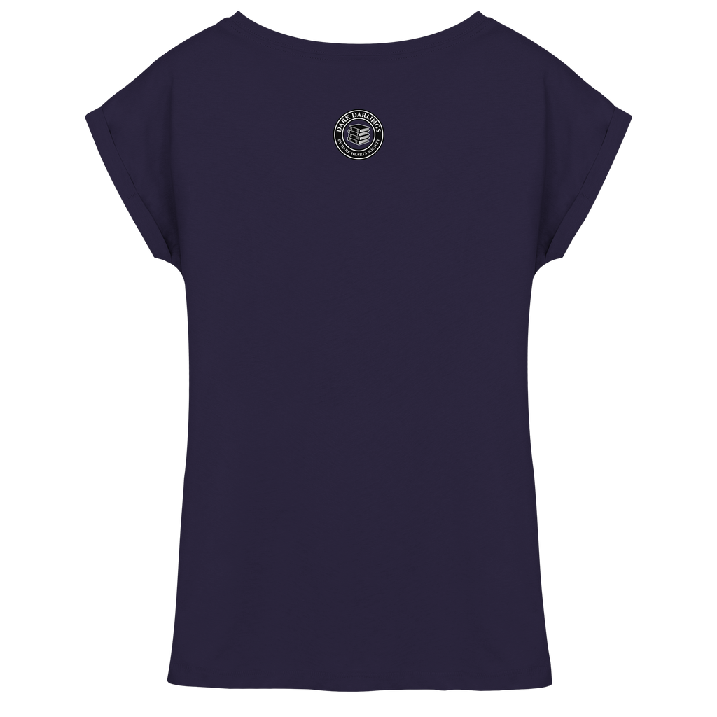 Dark Hearts Society · Dark Darlings · Luna - Extended Shoulder T-Shirt - Dark Romance Merch & Bookish Geschenke - Dark Hearts Society