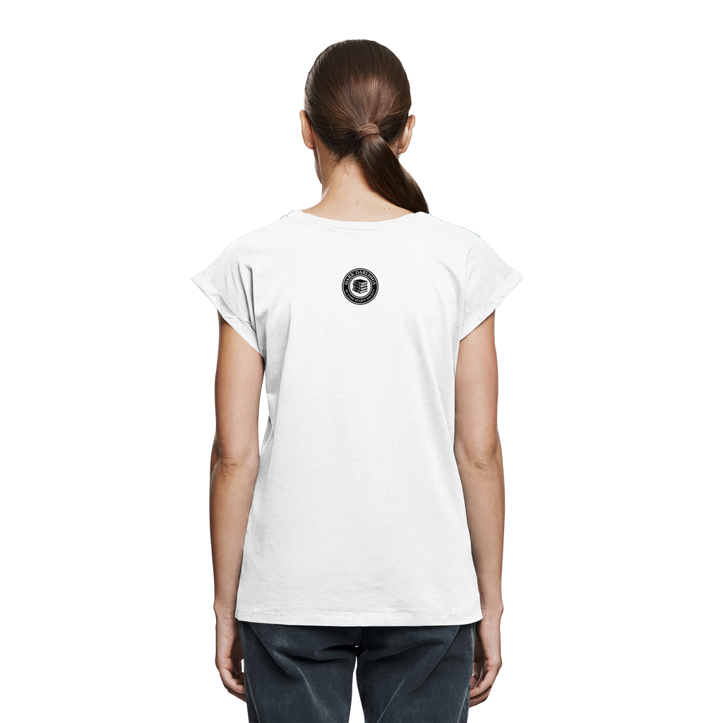Dark Hearts Society · Dark Darlings · Katha - Extended Shoulder T-Shirt - Dark Romance Merch & Bookish Geschenke - Dark Hearts Society