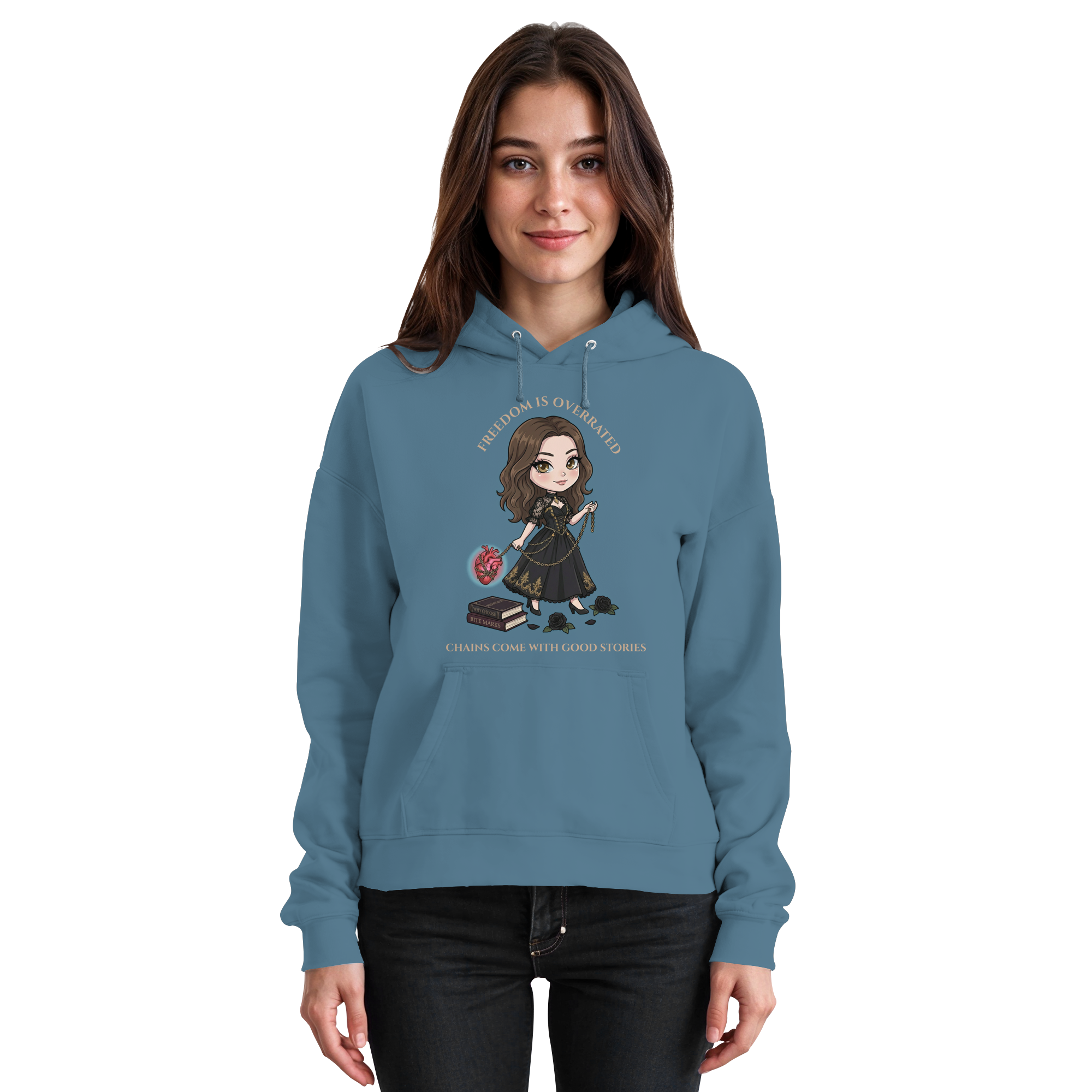 Dark Hearts Society · Dark Darlings · Juna - Hoodie - Dark Romance Merch & Bookish Geschenke - Dark Hearts Society