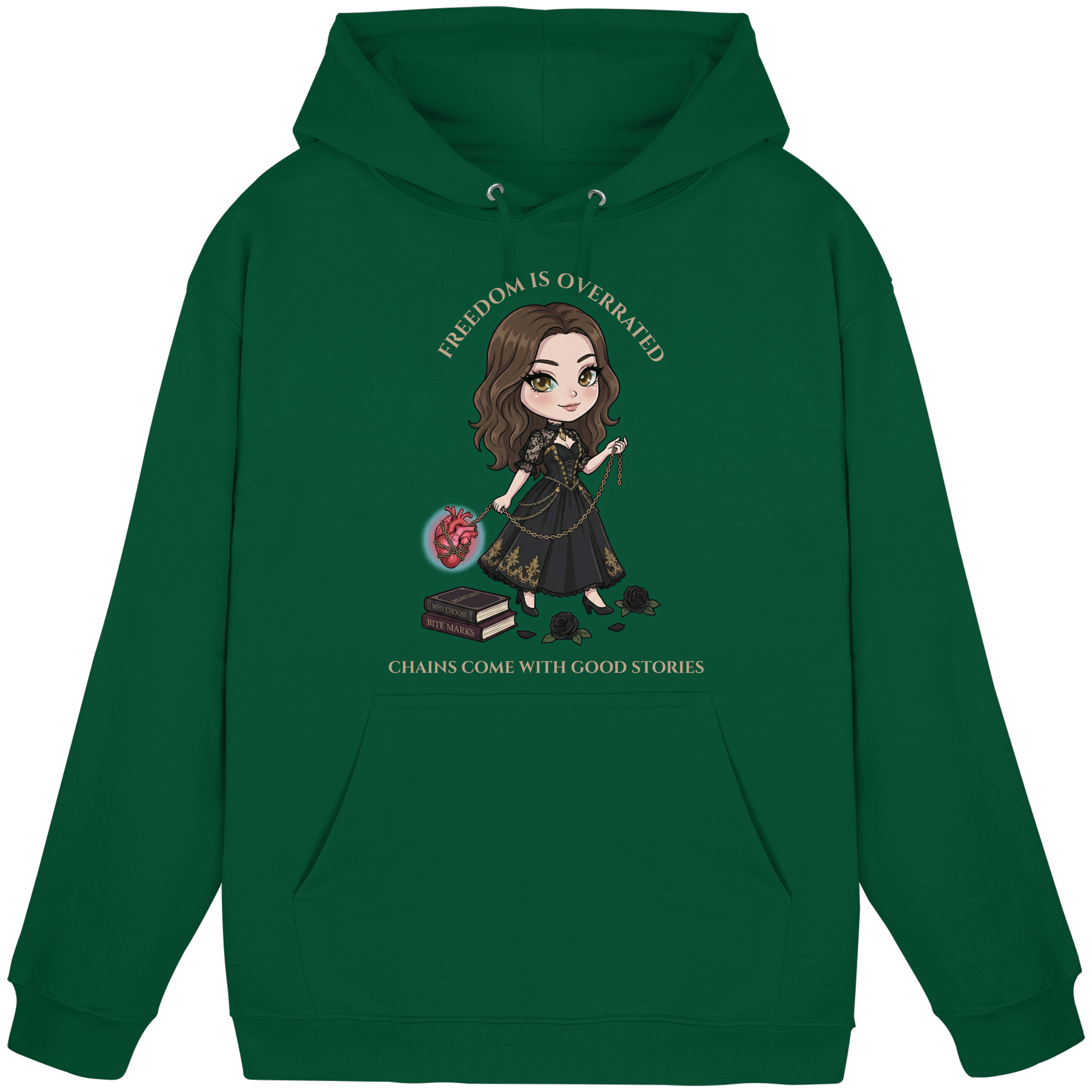 Dark Hearts Society · Dark Darlings · Juna - Hoodie - Dark Romance Merch & Bookish Geschenke - Dark Hearts Society