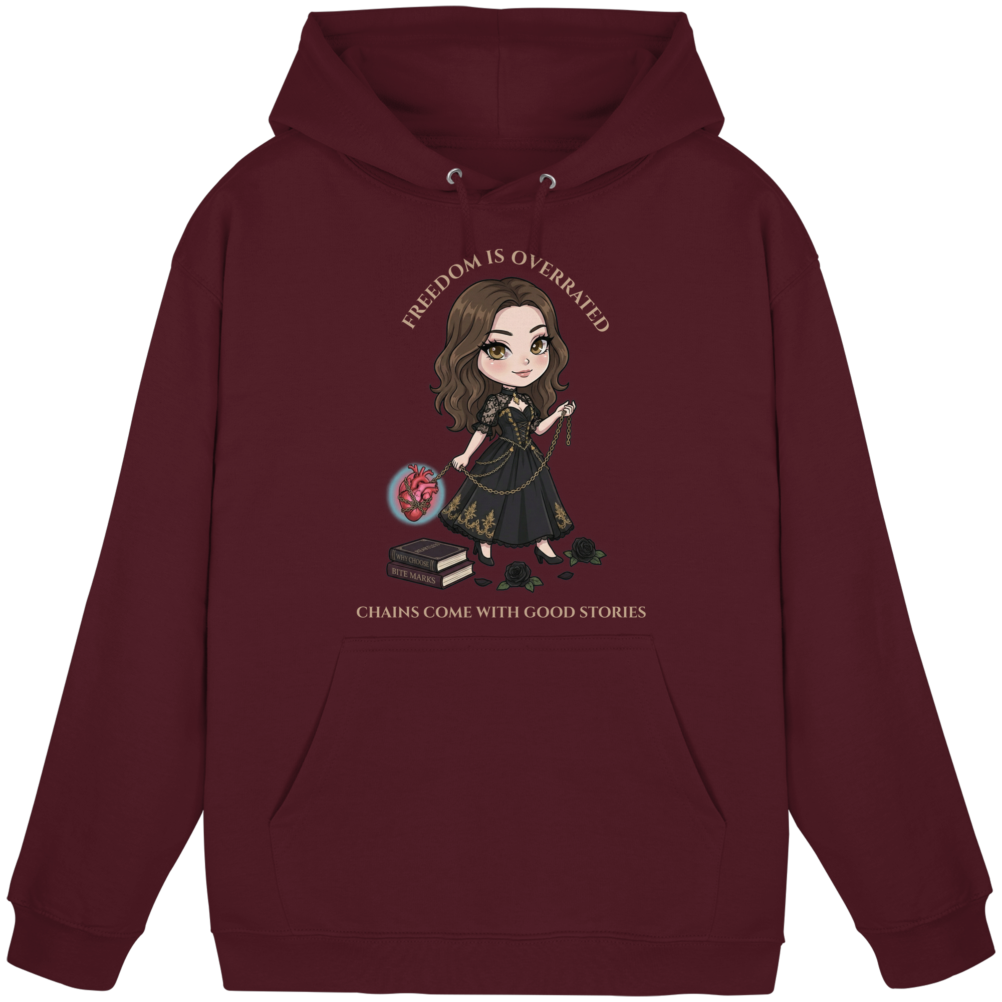 Dark Hearts Society · Dark Darlings · Juna - Hoodie - Dark Romance Merch & Bookish Geschenke - Dark Hearts Society