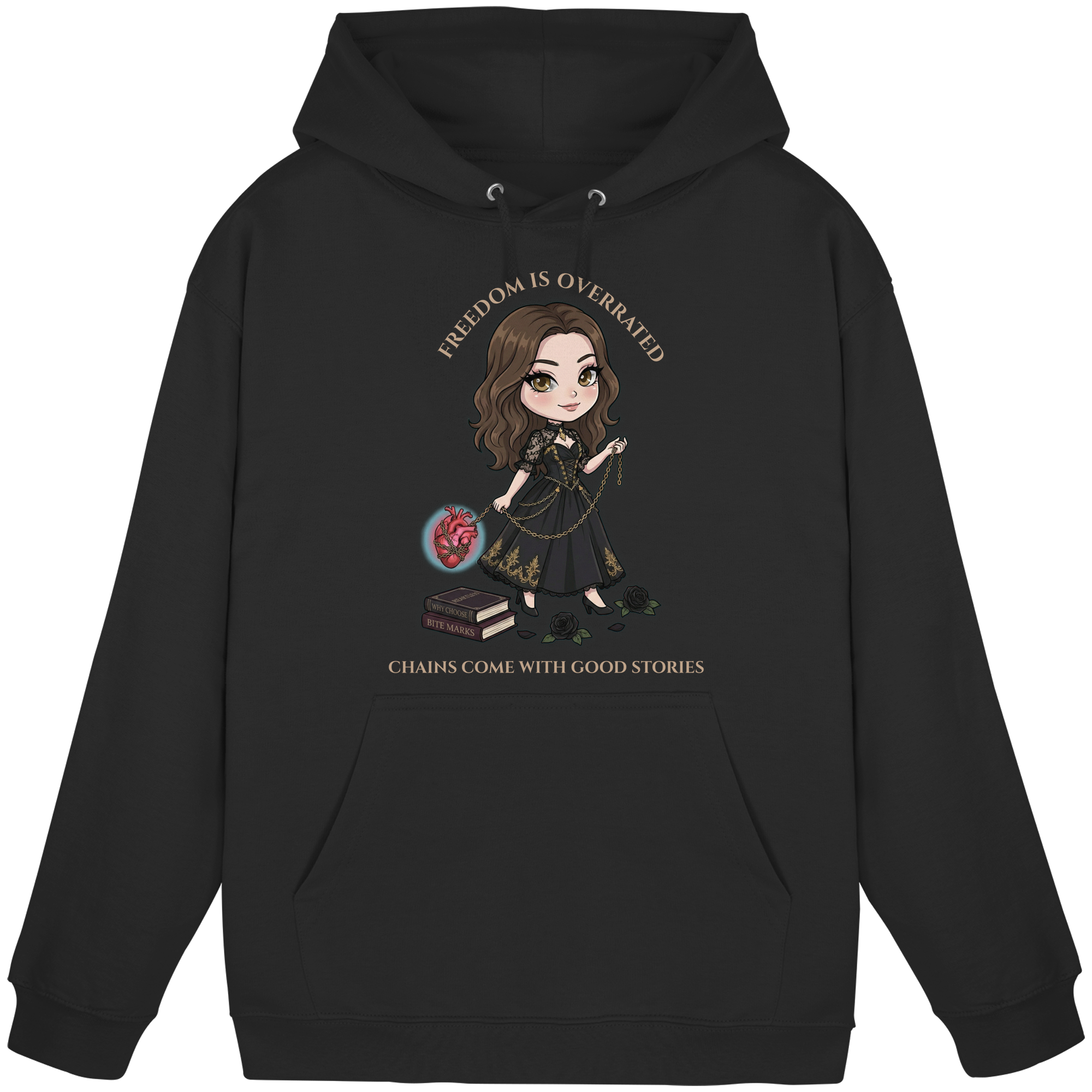 Dark Hearts Society · Dark Darlings · Juna - Hoodie - Dark Romance Merch & Bookish Geschenke - Dark Hearts Society