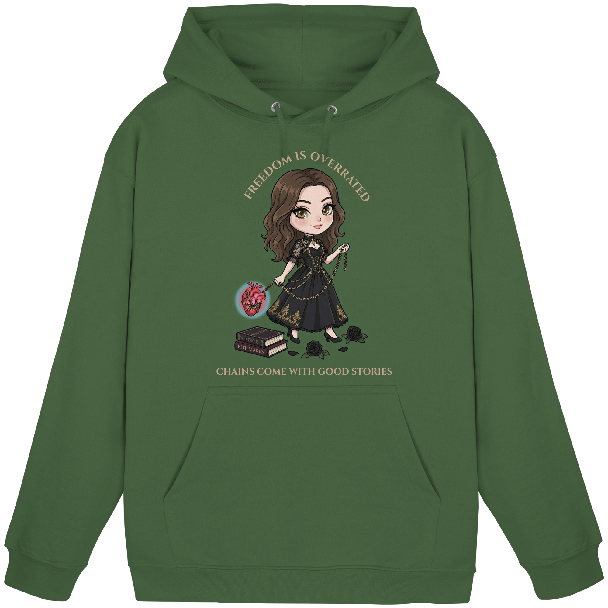 Dark Hearts Society · Dark Darlings · Juna - Hoodie - Dark Romance Merch & Bookish Geschenke - Dark Hearts Society