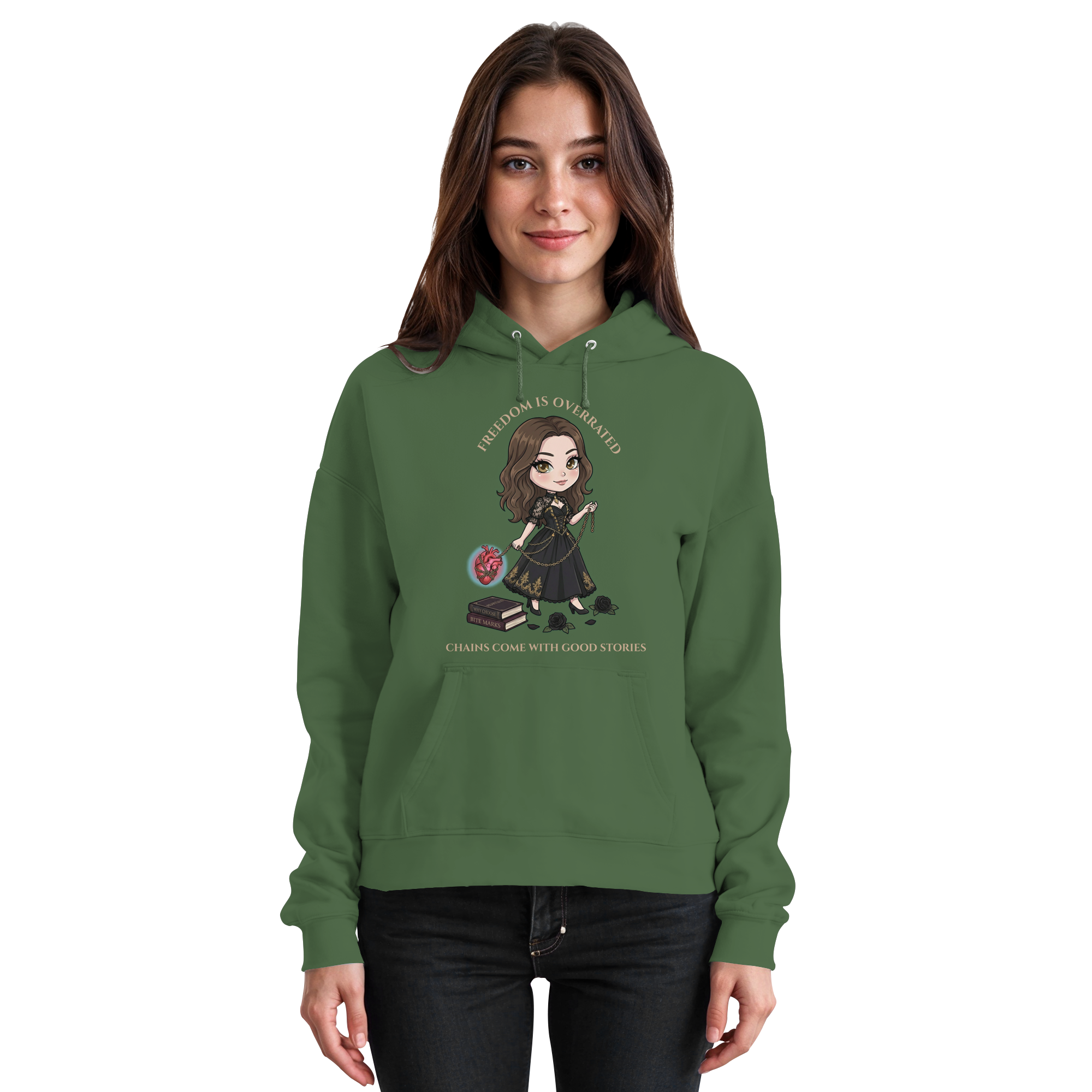 Dark Hearts Society · Dark Darlings · Juna - Hoodie - Dark Romance Merch & Bookish Geschenke - Dark Hearts Society