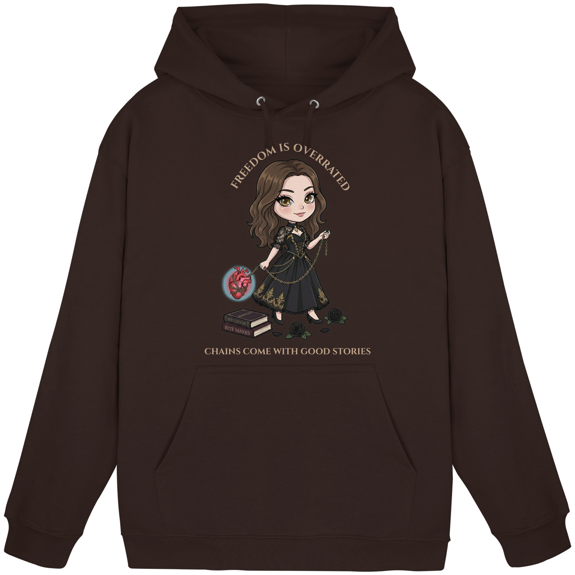 Dark Hearts Society · Dark Darlings · Juna - Hoodie - Dark Romance Merch & Bookish Geschenke - Dark Hearts Society