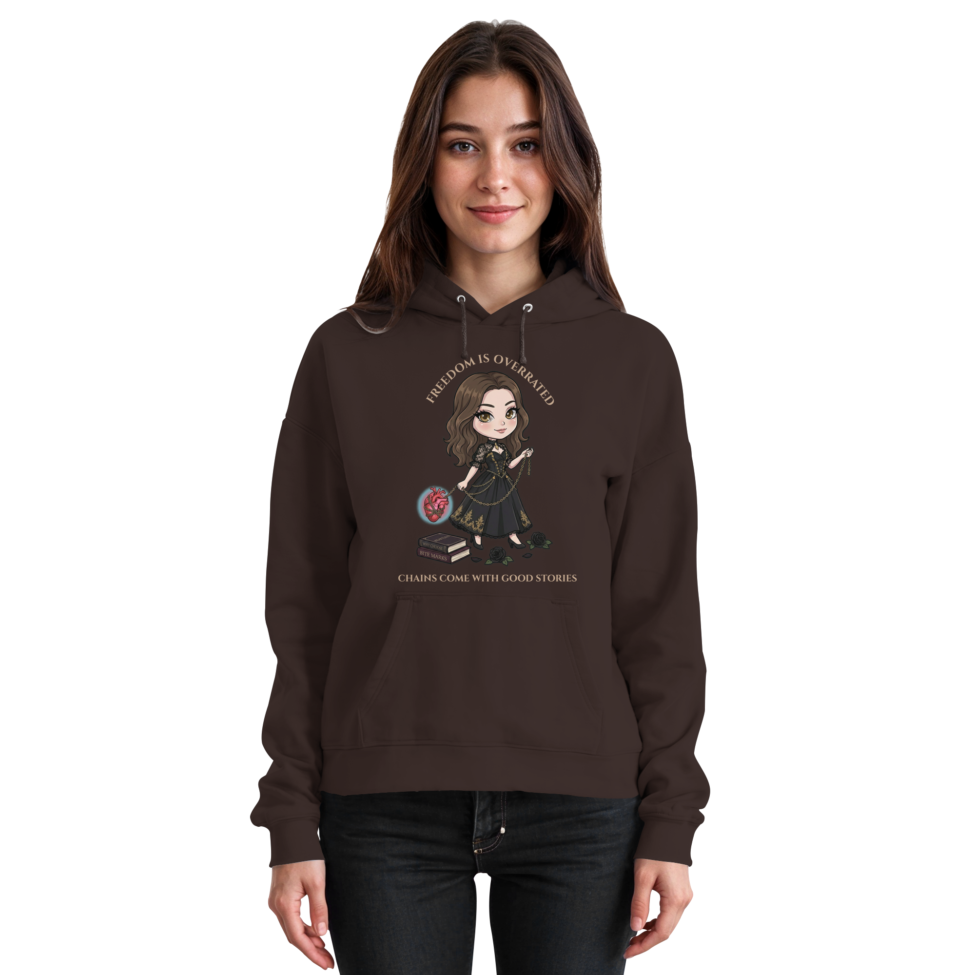 Dark Hearts Society · Dark Darlings · Juna - Hoodie - Dark Romance Merch & Bookish Geschenke - Dark Hearts Society