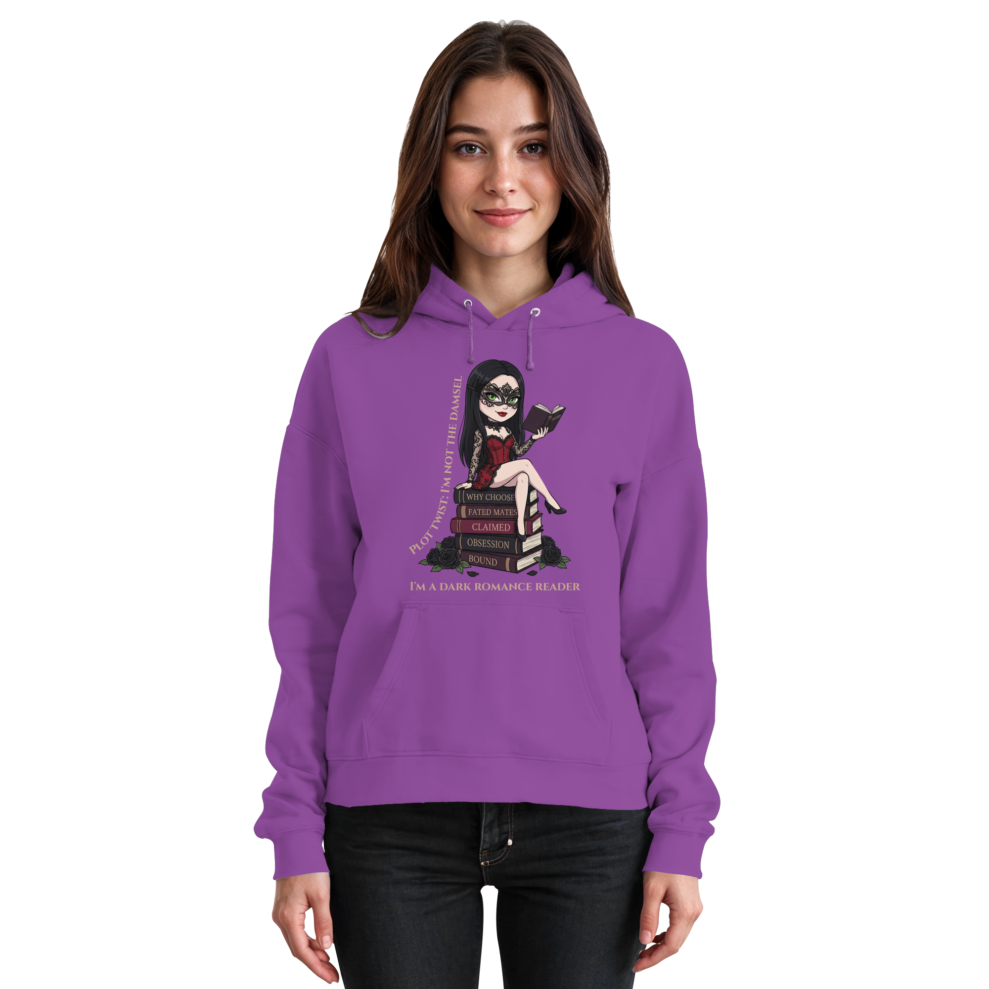Dark Hearts Society · Dark Darlings · Katha - Hoodie - Dark Romance Merch & Bookish Geschenke - Dark Hearts Society