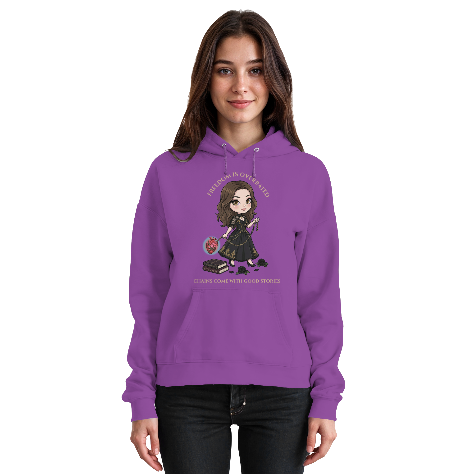 Dark Hearts Society · Dark Darlings · Juna - Hoodie - Dark Romance Merch & Bookish Geschenke - Dark Hearts Society