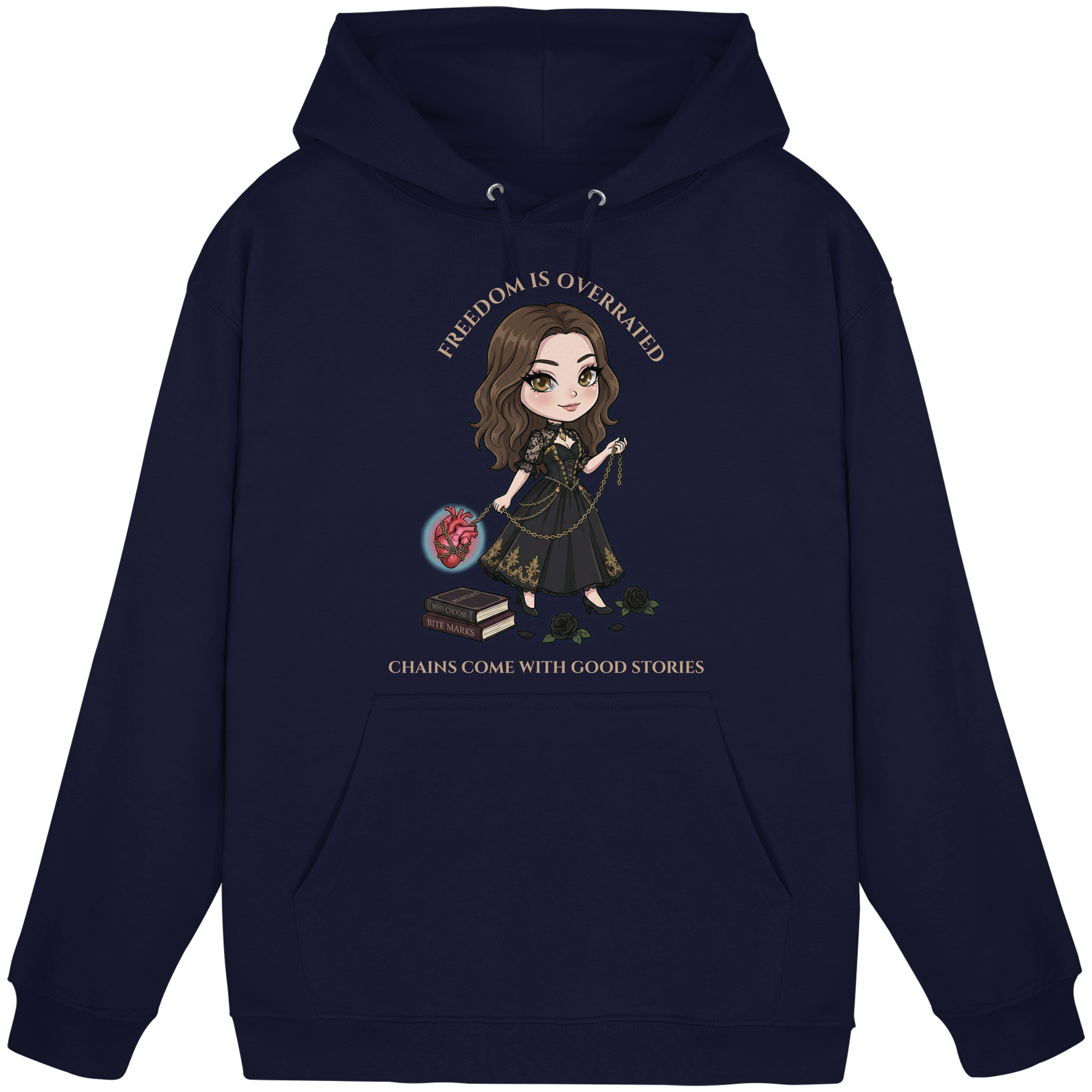 Dark Hearts Society · Dark Darlings · Juna - Hoodie - Dark Romance Merch & Bookish Geschenke - Dark Hearts Society