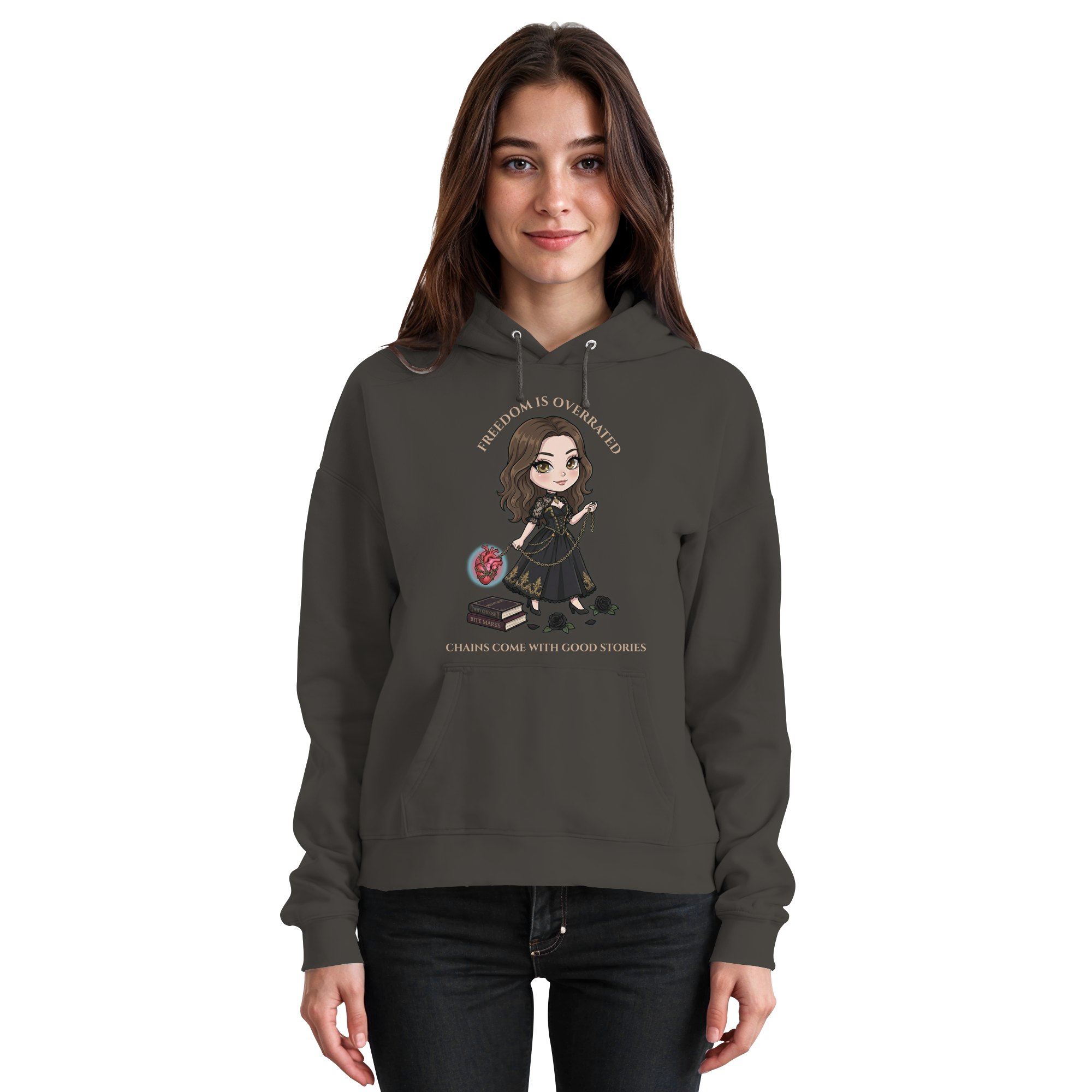Dark Hearts Society · Dark Darlings · Juna - Hoodie - Dark Romance Merch & Bookish Geschenke - Dark Hearts Society
