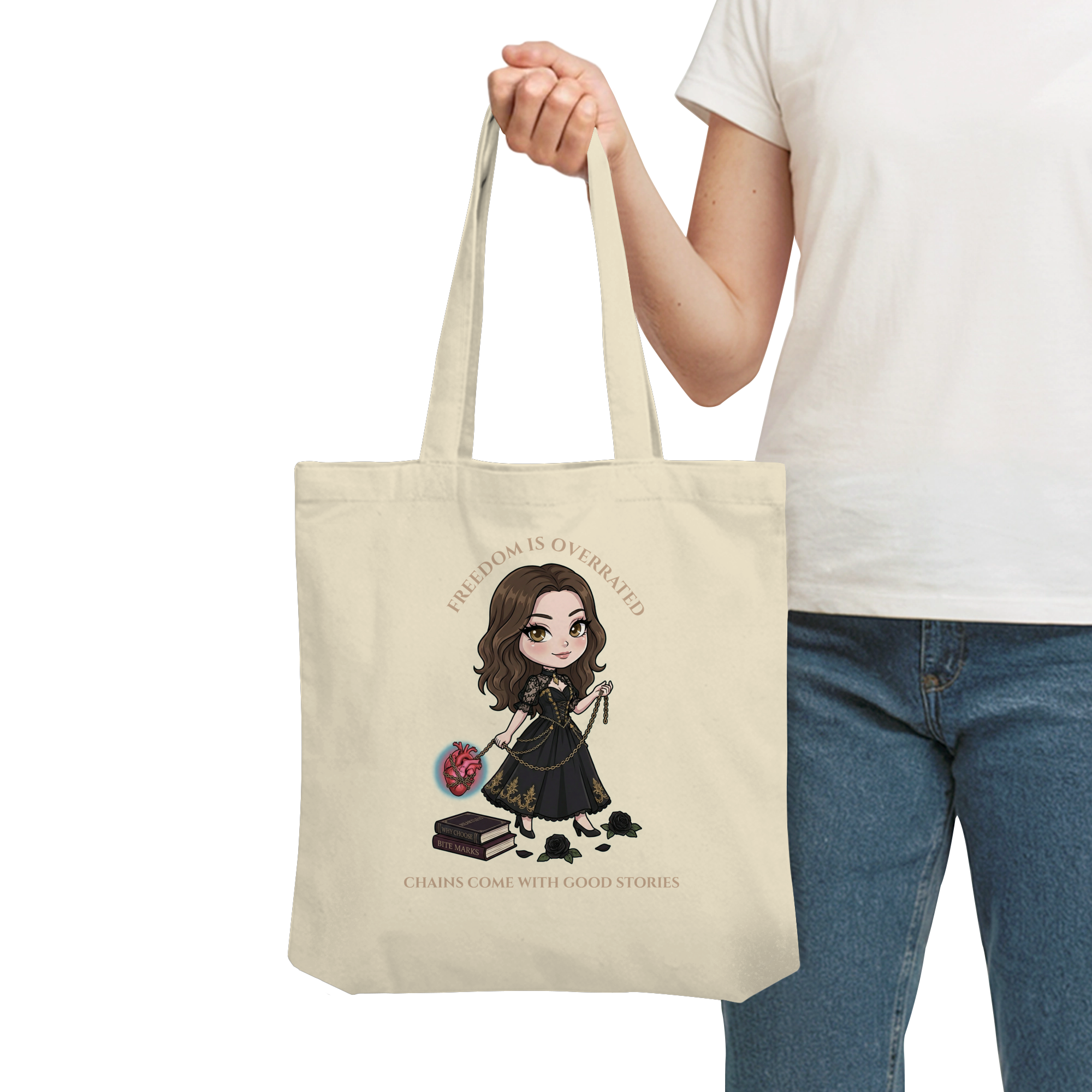 Dark Hearts Society · Dark Darlings · Juna - Bag - Dark Romance Merch & Bookish Geschenke - Dark Hearts Society