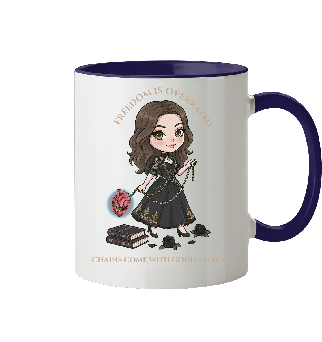 Dark Hearts Society · Dark Darlings · Juna - Tasse - Dark Romance Merch & Bookish Geschenke - Dark Hearts Society
