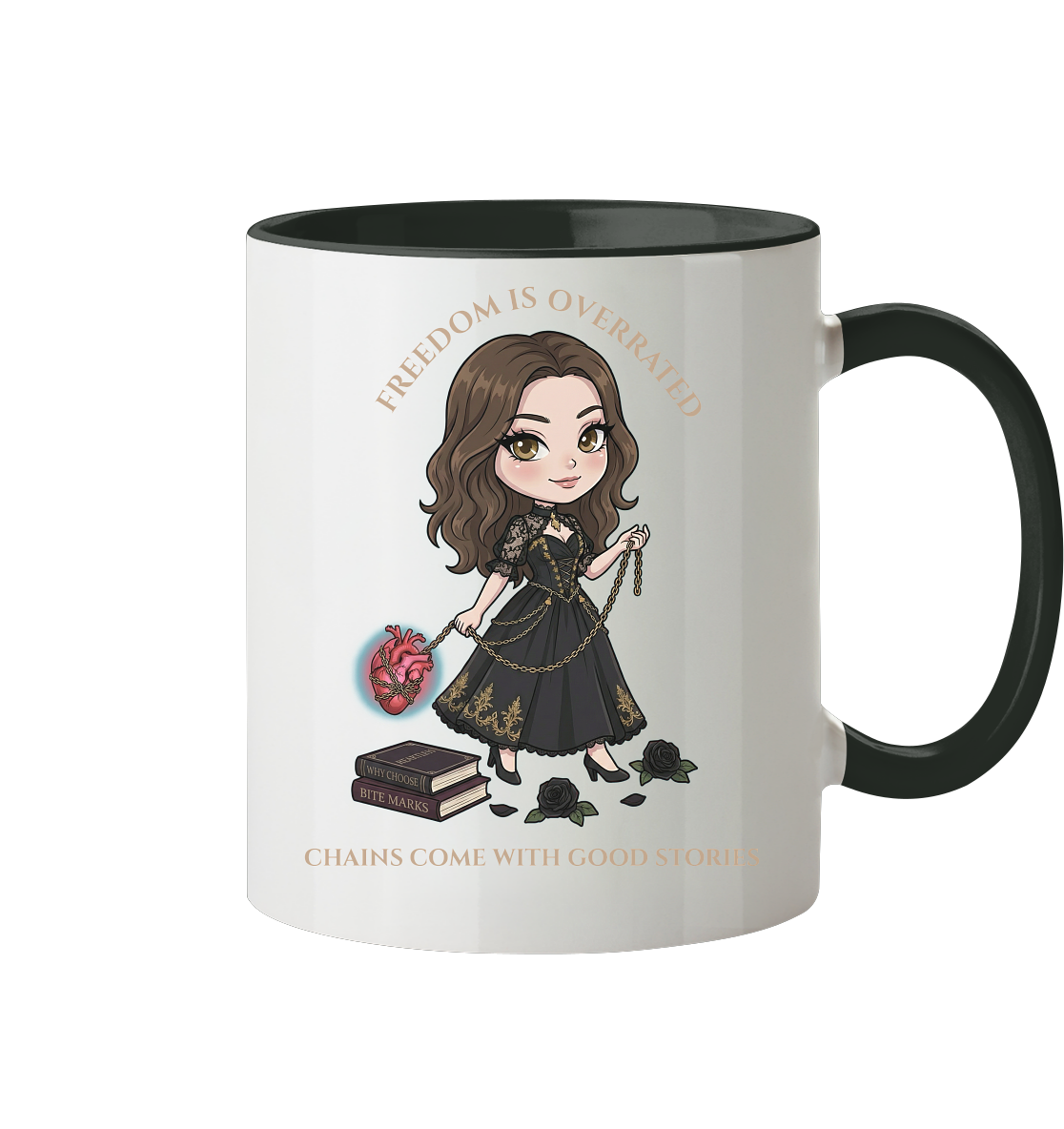 Dark Hearts Society · Dark Darlings · Juna - Tasse - Dark Romance Merch & Bookish Geschenke - Dark Hearts Society