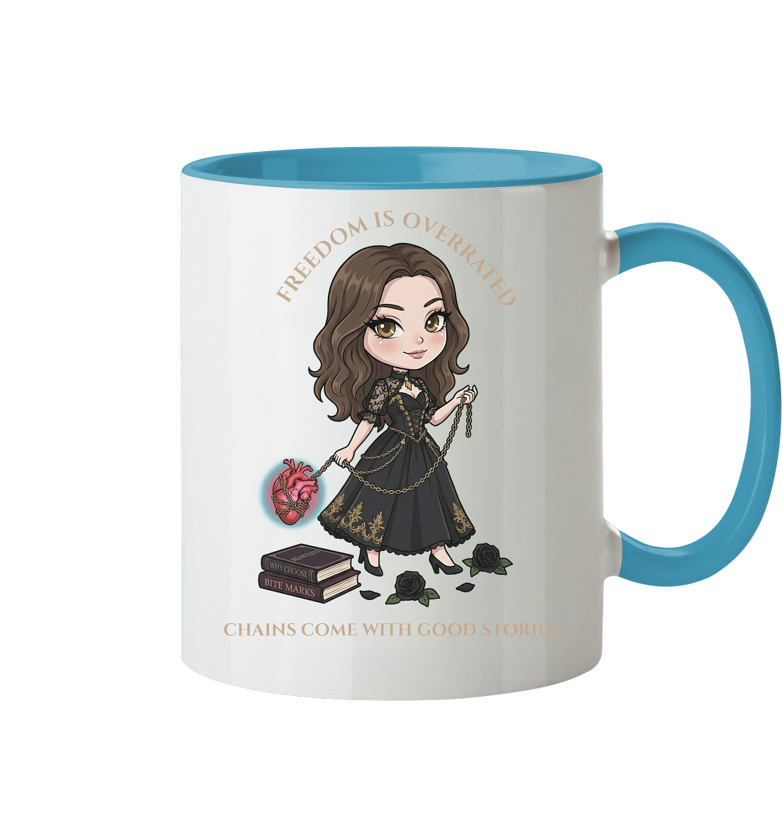 Dark Hearts Society · Dark Darlings · Juna - Tasse - Dark Romance Merch & Bookish Geschenke - Dark Hearts Society