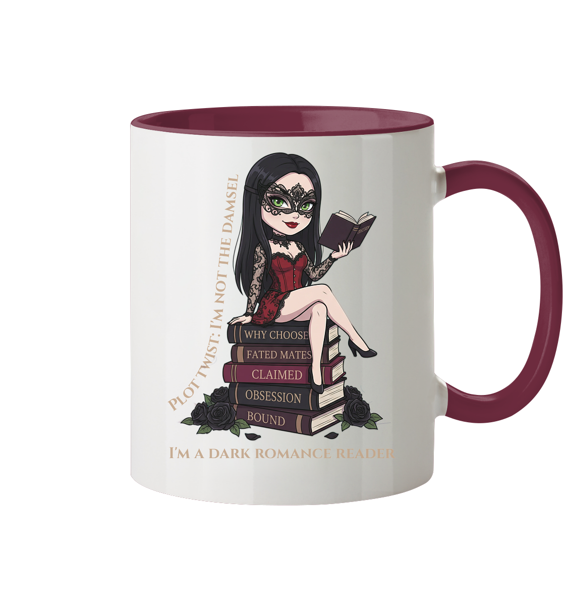 Dark Hearts Society · Dark Darlings · Katha - Tasse - Dark Romance Merch & Bookish Geschenke - Dark Hearts Society
