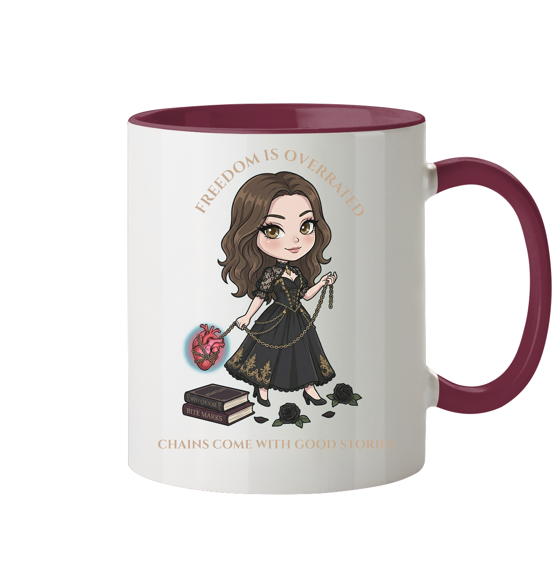 Dark Hearts Society · Dark Darlings · Juna - Tasse - Dark Romance Merch & Bookish Geschenke - Dark Hearts Society