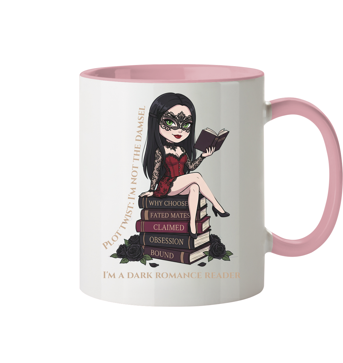 Dark Hearts Society · Dark Darlings · Katha - Tasse - Dark Romance Merch & Bookish Geschenke - Dark Hearts Society